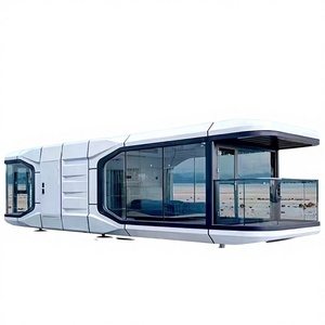 Cápsula de Glamping Portátil Moderna y de Lujo para Exteriores, Casa de Hotel Resort <span class=keywords><strong>SINOVA</strong></span> S55 con 5 Años de Garantía - Product Image 1