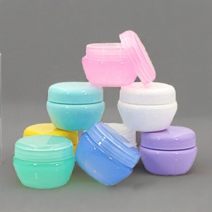 Pots cosmétiques en plastique vides 5g 10g 20g 30g 50g, couleurs variées, pots en PP pour crème visage, pots cosmétiques en plastique blanc - Product Image 6