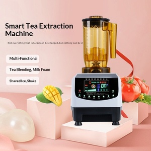 Extracteur de thé intelligent professionnel haute performance, mixeur pour smoothies, 1800W, 5+ vitesses, mousseur à lait pour salons de thé, cafés de desserts - Product Image 2