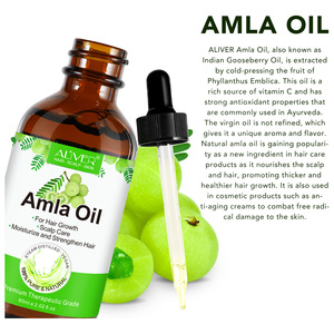 ALIVER Aceite Esencial Natural para el Cabello, Aceite de Amla Orgánico Prensado en Frío, Promueve el Crecimiento Saludable del Cabello, Noor - Product Image 2