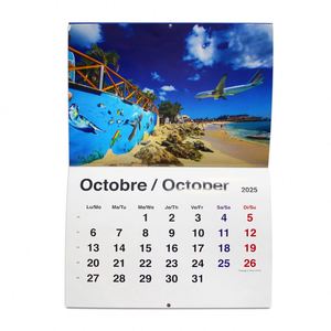 ปฏิทินตั้งโต๊ะและปฏิทินแขวนผนังแบบกำหนดเอง พิมพ์ลายตามสั่ง สำหรับปี 2026 พร้อมจัดส่งรวดเร็ว รายสัปดาห์ รายเดือน ตัวอย่างฟรี - Product Image 4