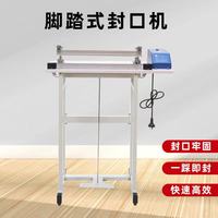 ZEQUAN Machine de thermoscellage de sacs en plastique Machine de thermoscellage de paquets PP Machine de scellage à impulsion de sacs en plastique à pédale réglable