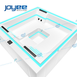 JOYEE <span class=keywords><strong>Jacuzzi</strong></span> extérieur Hottub Bain à remous à débordement Gelcoat Spabad Fabricant Spa Extérieur 4 5 Places OEM Usine Acrylique - Product Image 4