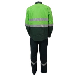 Hi Viz reflektif setelan kerja untuk pria Workwear 2 Piece - Product Image 2