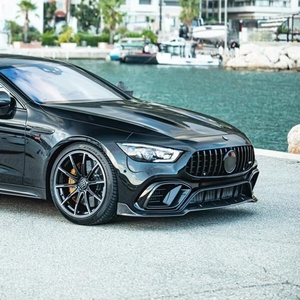Alerón Delantero Estilo Babos, Alerón de Labio Delantero de Fibra de Carbono para <span class=keywords><strong>Mercedes</strong></span> Benz <span class=keywords><strong>AMG</strong></span> GT63 - Product Image 2