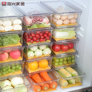 Fridge Bins Freezer Bins Refrigerator Organizer Stackable Food Storage Containers BPA Free Drawer Organizers