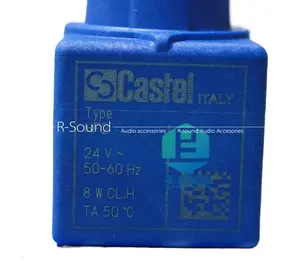QTY:1 Castel solenoid valvola bobina HF2 24V 9300/RA2