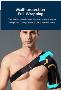 Supporto per <span class=keywords><strong>Spalla</strong></span> e Fascia Compressiva per Braccio per Prevenire Distorsioni e Allentamenti - Product Image 5
