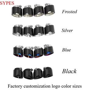 Tubos de escape de coche SYPES para <span class=keywords><strong>BMW</strong></span> E36 <span class=keywords><strong>E46</strong></span> 316i 318i 320i 325i 330i <span class=keywords><strong>330d</strong></span> Actualización de fibra de carbono M rendimiento punta de silenciador de punta de escape - Product Image 5