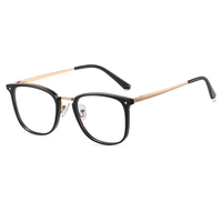 Vente en gros de lunettes optiques TR90 avec monture pour ordinateur bloquant la lumière bleue pour adultes et hommes lunettes de myopie