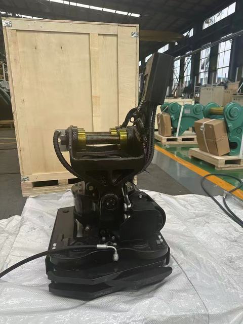 360 Degree Hydraulic Tilt Rotator for 15 Ton Excavator, Excavator Rotator with Tilt for Grapple Bucket Auger Attachment