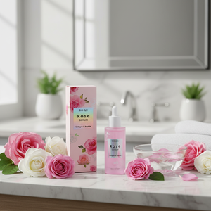 Sérum à la rose SOQU 50ml Anti-âge Blanchissant Nourrissant Hydratant Soin du visage quotidien Cosmétique coréen K-beauty Fabriqué en Corée - Product Image 3