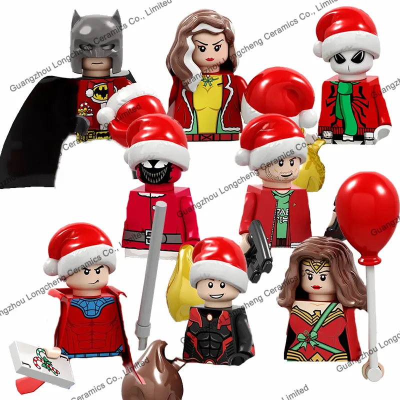 PG8199 DC Super Heroes Star-Lord Ant Vemon Rakshasa Girl Trump Whip Card Mini Building Block Figures Educational Christmas Toys