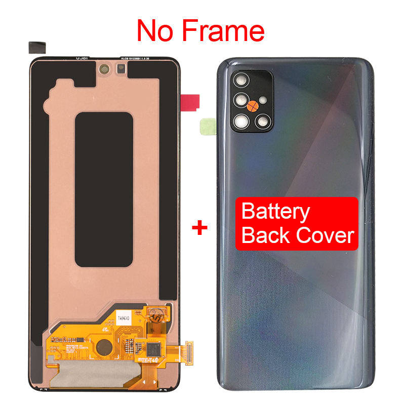 Screen Without Frame+Battery Back Cover