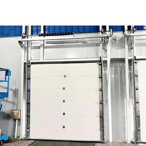 Production et vente de porte coulissante électrique industrielle avec moteur électrique protection anti-vol ouragan porte d'atelier - Product Image 3
