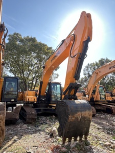 รถขุดไฮดรอลิกมือสอง Hyundai 260lc-9s ขนาด 26 ตัน รถขุดตีนตะขาบมือสองสำหรับขาย - Product Image 3