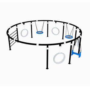 Fun kommerzielle Mehr personen schaukel für Kindergarten kinder Outdoor-Spielplatz Klettergerüst Schaukel - Product Image 1