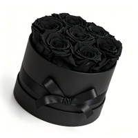 7 Stück Konservierte Rosen in einer Box 0,55 kg Konservierte Blumen für Geburtstagsgeschenke zum Muttertag