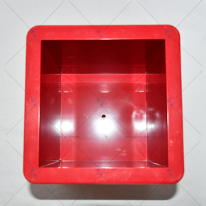 قوالب مكعبات خرسانية بلاستيكية 150 مم من LOVELY لمعايرة الضغط لكتل البناء الخرسانية مع ضمان لمدة سنة واحدة - Product Image 2