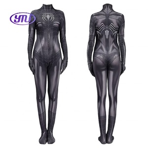 Traje de Cosplay Venom y El Asombroso Hombre Araña para Adultos Unisex, Disfraz de Fiesta, Onesie de Celebridad de <span class=keywords><strong>Internet</strong></span>, <span class=keywords><strong>Disfraces</strong></span> de Anime - Product Image 6