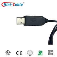 Fabricante personalizado T.S6.3mm macho + hembra a USB Rs232 macho para ensamblaje de arnés de control de audio