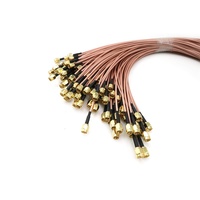YZlink Factory RG316 RP Plug Switch N TNC BNC UHF MCX MMCX TS9 CRC9 Câble de queue de cochon à Angle droit droit