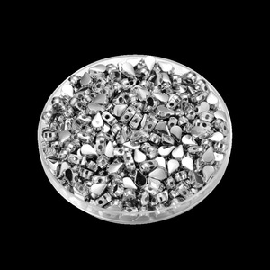 Imitation Metal CCB Electroplated Beads 6x6mm Heart Butterfly <b>Clover</b> Spacer Beads For <b>Bracelet</b> Rope Jewelry Making Supplies - Product Image 4