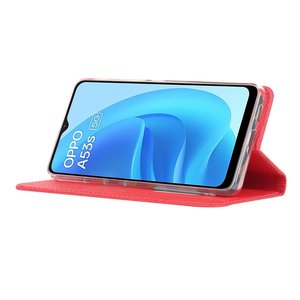 เคสหนัง PU ลายผ้าไหมหรูหราแบบพับได้ สำหรับ <span class=keywords><strong>Samsung</strong></span> Galaxy <span class=keywords><strong>A53</strong></span> 5G <span class=keywords><strong>mini</strong></span> พร้อมช่องใส่บัตร - Product Image 5