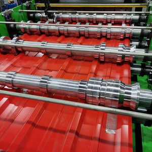 Machine automatique de formage de tuiles en tôle d'acier PPGI émaillée à haute productivité avec moteur et roulement - Product Image 2