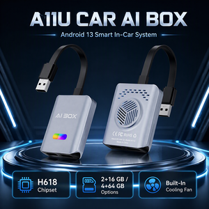 Boîtier multimédia Android pour voiture avec IA, double Wi-Fi, HDMI, ventilateur de refroidissement, lumière respirante, personnalisation OEM - Product Image 5