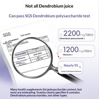 Shot Energetico Personalizzato con Etichetta Privata - Bevanda Pura al Dendrobium per il Benessere, la Salute Intestinale e il Supporto Immunitario