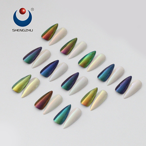 Shengzhu <span class=keywords><strong>Orange</strong></span> Rouge Or Poudre COT Série Multi Chrome Pigment Fard À Paupières - Product Image 5