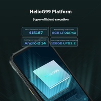 Teléfono Móvil Inteligente Personalizado 4G con Protección IP68, PDA Android, Robusto, Escáner 2D, a Prueba de Agua