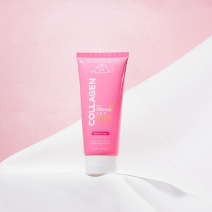 Espuma Facial 701 con Colágeno, limpiador facial enriquecido con colágeno y vitamina C para rejuvenecer e iluminar la piel femenina. - Product Image 1
