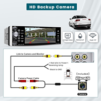 F133 1 Din salpicadero Multimedia Android coche Radio amplificador MP5 reproductor de vídeo GPS solo Din coche estéreo pantalla táctil