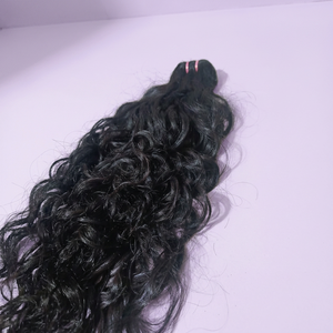 Indian Curly Single Drawn Remy <b>Stretched</b> Length Wholesale Cambodian Cuticle Aligned 100% Original High Quality Bundle - Product Image 4