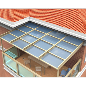 Stile moderno impermeabile in alluminio elettrico lucernario retrattile <span class=keywords><strong>per</strong></span> Villa casa terrazza balcone cucina sala sole tetto - Product Image 2