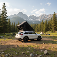 Tente de toit ultra-fine et légère personnalisée en aluminium pour camping, tente de toit rigide pour voiture Suzuki