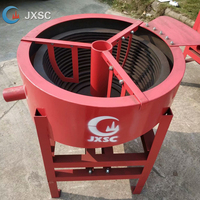 Machine de séparation centrifuge à gravité pour minerai d'or fin à petite échelle, concentrateur d'or Neffco Knudsen Red Bowl