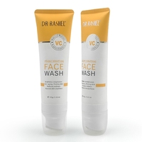 Tube cosmétique en plastique PE à 5 couches avec logo personnalisé, 100 ml, 120 ml, 150 ml, emballage pour crème nettoyante pour le visage avec tête de massage en silicone