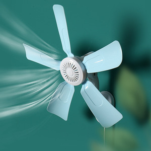 Mini Wall Mounted Fan 10 12.9 In Oscillating Electric Synchronous Motor Mechanical Control For Dorm Home Kitchen Bathroom - Product Image 1