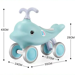 Petit vélo d'équilibre 3 en 1 avec grosses roues pour bébé, voiture bon marché pour enfants, scooter pour enfants - Product Image 1