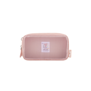 Bolsa organizadora de viaje minimalista de poliéster ligero y flexible con cremallera para maquillaje y joyas - Product Image 1