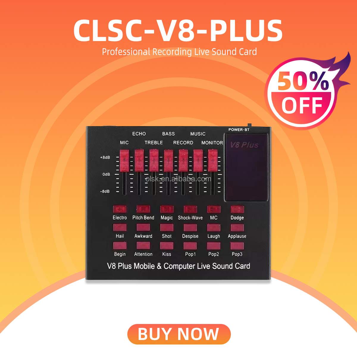 Negro, CLSC-V8-PLUS