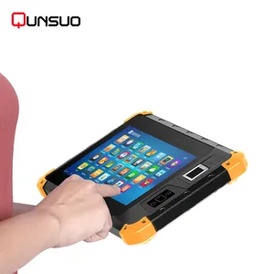 Original QS805 Outdoor Android Industrial Tablet 8 Inch 720p Screen Dustproof And Waterproof Ip67 NFC Rugged Tablet with Rfid