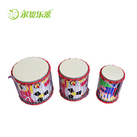 New Design Percussion Musical Instrument Colorful Drum Baby Music Toys Kid Dun Dun Drums