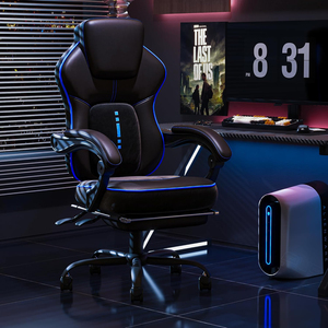 <span class=keywords><strong>Amazon</strong></span> Allemagne Meilleure vente Mobilier <span class=keywords><strong>de</strong></span> <span class=keywords><strong>bureau</strong></span> <span class=keywords><strong>de</strong></span> luxe Chaise <span class=keywords><strong>de</strong></span> <span class=keywords><strong>bureau</strong></span> <span class=keywords><strong>de</strong></span> jeu en tissu maillé respirant en cuir PU Stuhl <span class=keywords><strong>de</strong></span> jeu avec repose-pieds - Product Image 6