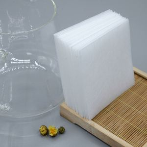 Food Grade Disposable Non Woven <b>Tea</b> Bag Without Drawstring for Loose Leaf <b>Tea</b> and Herbal <b>Infusions</b> - Product Image 1