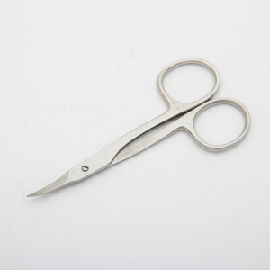 Professional Custom Manicure Scissors Pedicure Cuticle & Dead Skin Tool with Sharp Blunt Blades Curved Stainless Steel - Product Image 1
