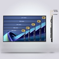 VORTEX Grosir Murah Layar LCD 65 Inci 4K Perangkat Nirkabel Cermin Tulis Sorot Anti Silau Interaktif Garansi 5 Tahun
